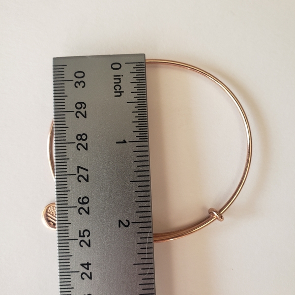 Alex and Ani Women's Godspeed II ROG Bracelet, Shiny Rose Gold, - Picture 9 of 9